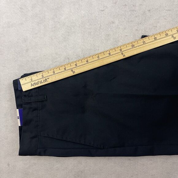 Access School Wear Uniform Pants Boys Size 16 Blue Twill Pockets Flat Front NEW - Picture 6 of 12